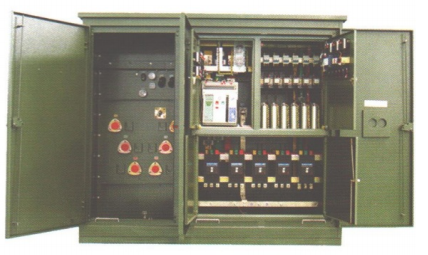 American box-type transformer