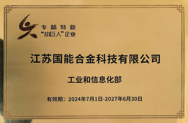 专精特新小巨人企业